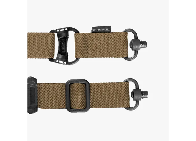 Ремінь збройовий одноточковий Magpul MS4 DUAL QD G2 FDE Фото 2